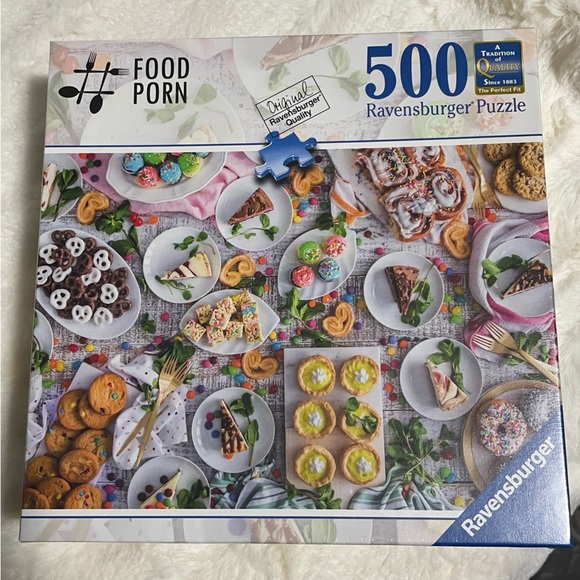 *SEALED*‎ Ravensburger 500 piece food Puzzle - Picture 1 of 5